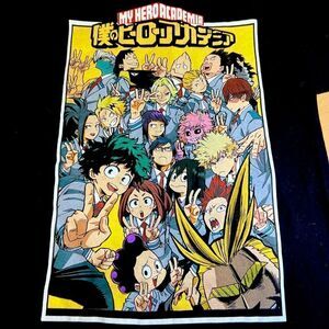 My Hero Academia All Might GROUP Men's Size M BIG PRINT Graphic Anime Shirt